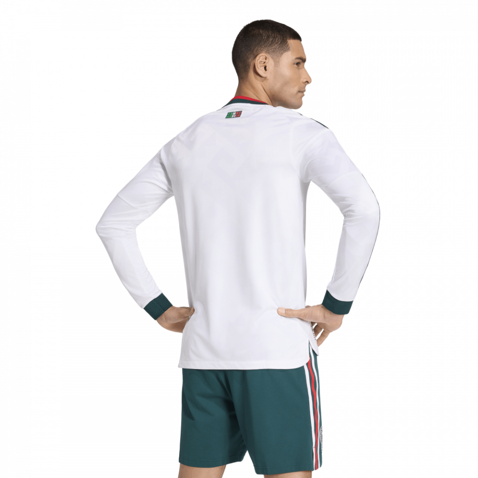 adidas Mexico 2026 Men's Away Authentic Long Sleeve Jersey
